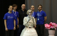 青年机器人实验室在RoboCup Open Russia-2019上展示了一款新机器人